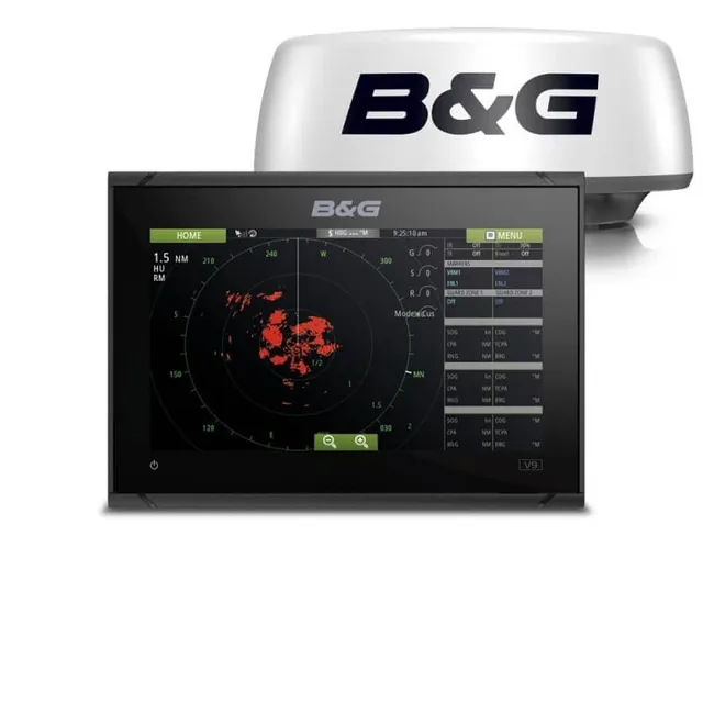 B&G Vulcan 9 Chartplotter with HALO20 Radar