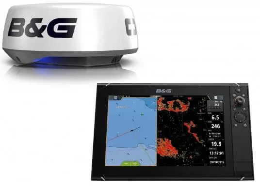 B&G Zeus 3s 12 chartplotter with world basemap & HALO20+ Radar