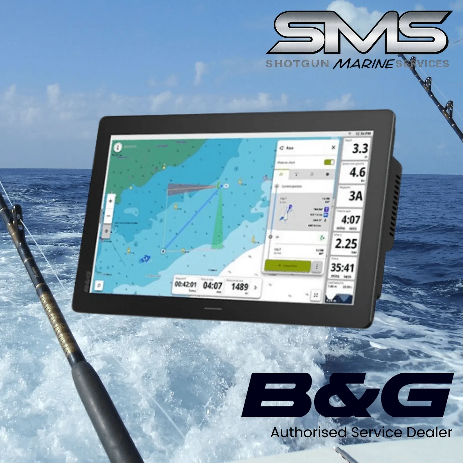 B&G Zeus SRX 16" Glass Helm Chartplotter