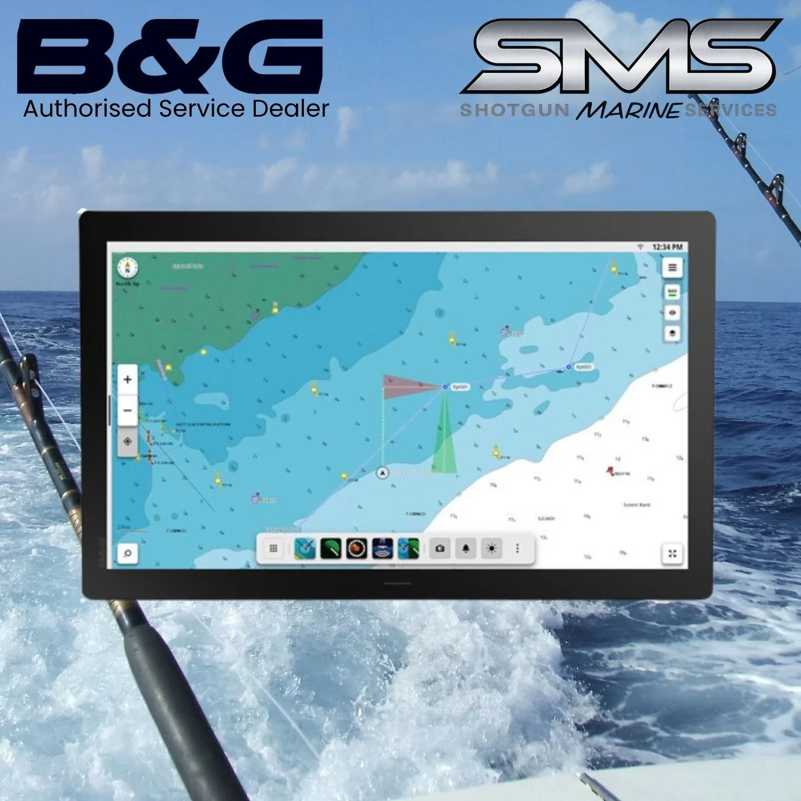 B&G Zeus SRX 22" Glass Helm Chartplotter