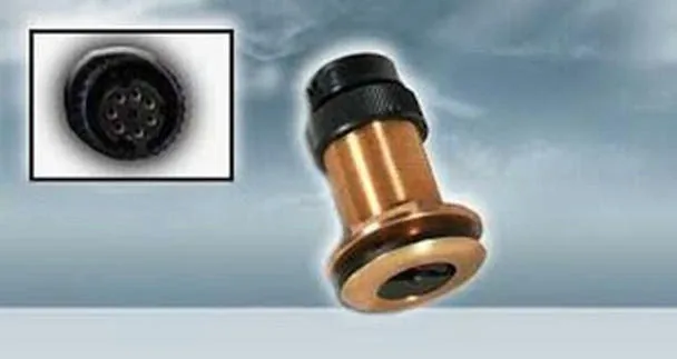 Furuno 235DT-MSE Transducer Bronze Thru-Hull Depth Temp Sensor