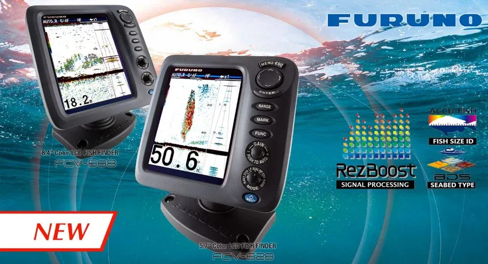 Furuno FCV-588 8.4" Colour LCD Fish Finder / Sounder