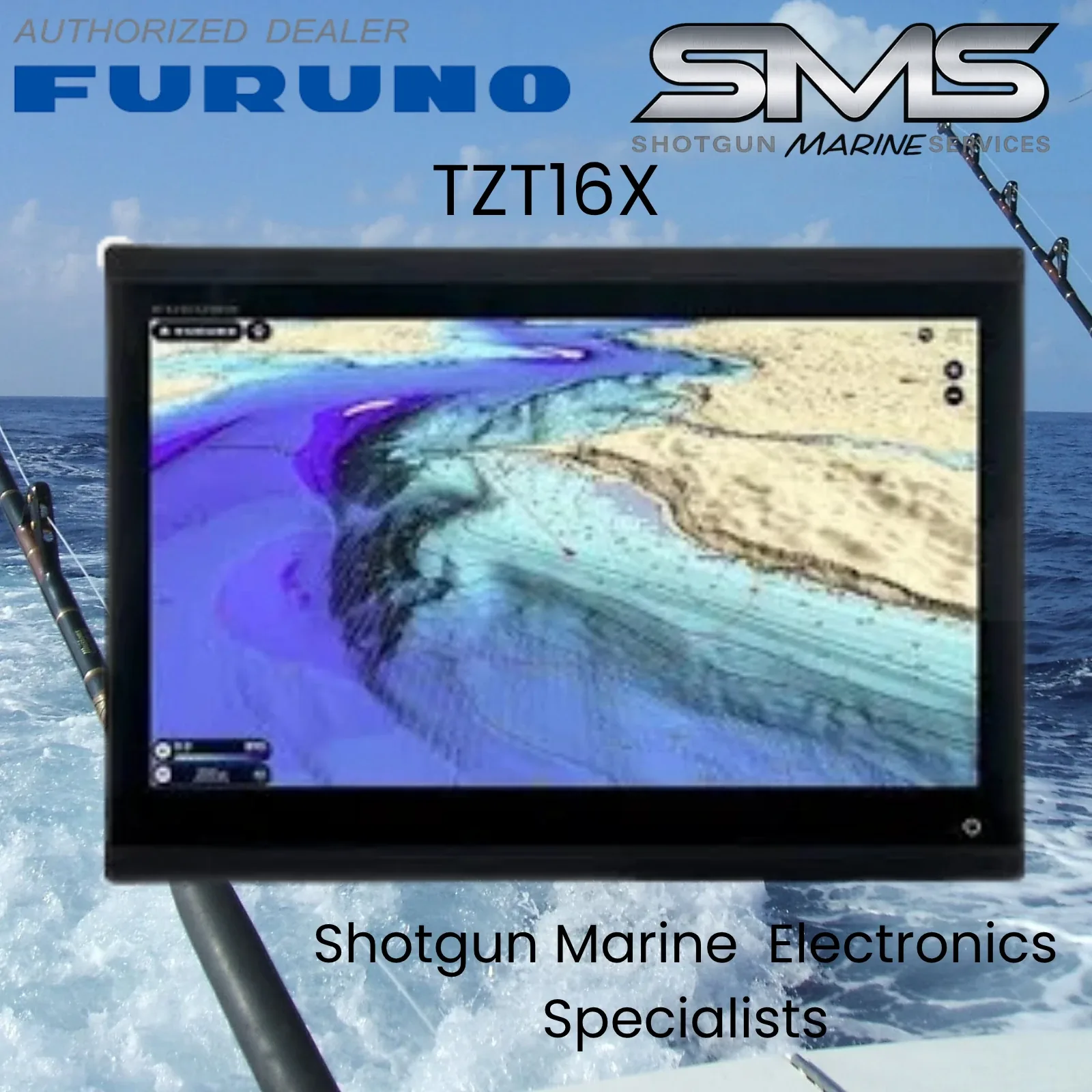 Furuno NavNet TZtouchXL TZT16X 16" Full-Touch Glass MFD