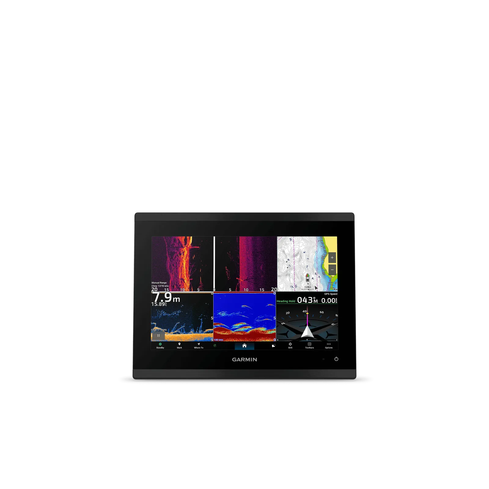 Garmin GPSMAP 9010xsv 10" Chartplotter Sounder