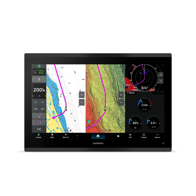 Garmin GPSMAP 9017xsv 17" Chartplotter Sounder