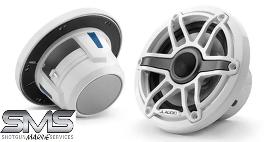 JL Audio M6-650X-S-GwGw 6.5" Gloss White Sports Grille