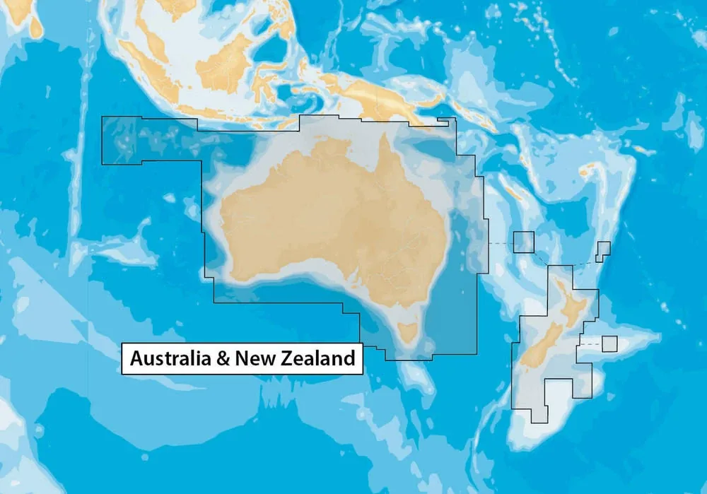 Navionics Nav+ XL9 Australia and New Zealand Chart Card
