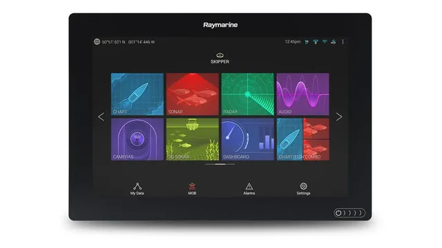 Raymarine Axiom 12 RV Multi-function Display with integrated RealVision 3D & 600W Sonar