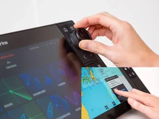 Raymarine Axiom 16 Pro-S HybridTouch Multi-function Display with integrated High CHIRP Conical Sonar for CPT-S