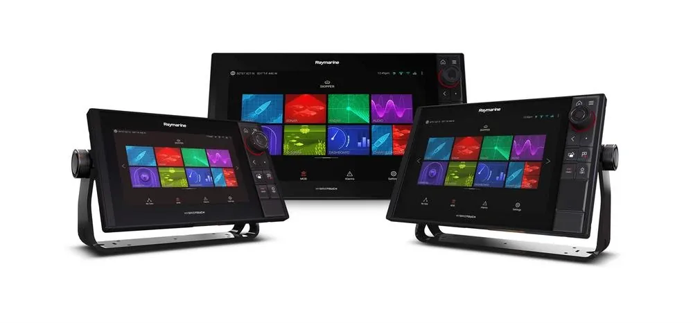Raymarine Axiom 9 Pro-RVX HybridTouch Multi-function Display with integrated 1kW Sonar, DV, SV and RealVision 3D Sonar