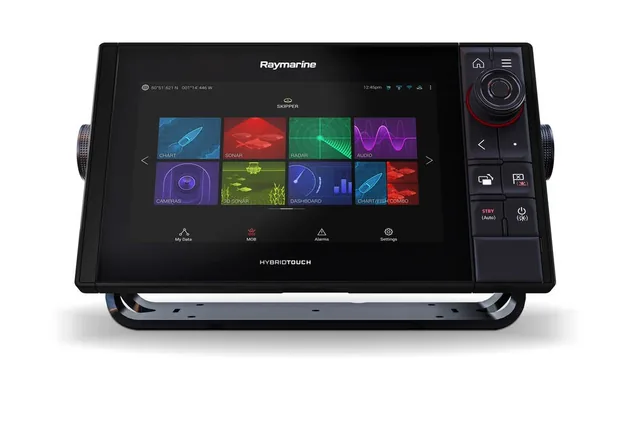 Raymarine Axiom 9 Pro-S HybridTouch Multi-function Display with integrated High CHIRP Conical Sonar for CPT-S