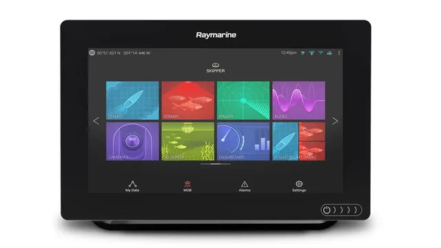 Raymarine Axiom 9 RV Multi-function Display with integrated RealVision 3D & 600W Sonar