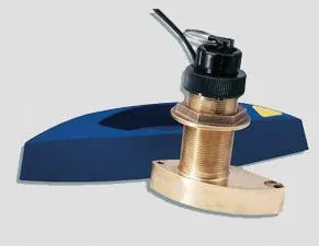 Raymarine B744V Bronze Depth, Speed, Temperature Through Hull Transducer (No fairing block)