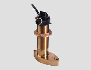 Raymarine B744VL Long Stem Bronze Depth, Speed, Temperature Through Hull Transducer (with fairing block)