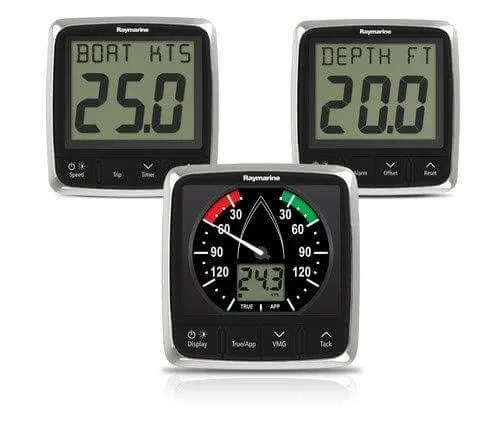 Raymarine Instrument i50 & i60 Wind, Speed, Depth Pack System