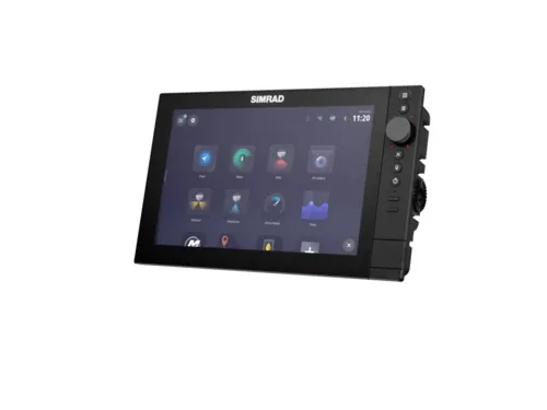 Simrad NSS4 12 MFD World base map with Sonar